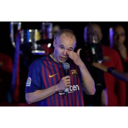 Andrés Iniesta ei ole koskaan saanut punaista korttia urallaan